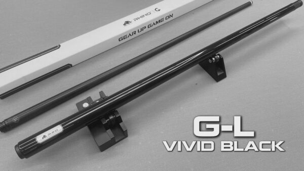 Rhino RCGLBK G-L Series Pool Stick - Vivid Black - Image 2