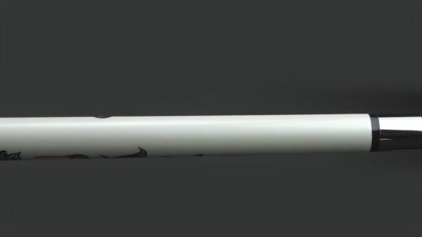 Eight Ball Mafia EBM33 Cue - White with Skull Design - Image 2