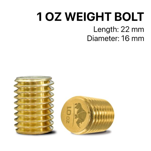 Rhino Weight Bolt Kit - Total 2.60oz - Image 2