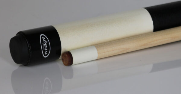 Imperial 13-751LW Vision Series Pool Cue - Pearl White with Linen Wrap - Image 2