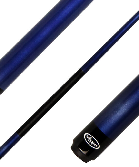 Imperial 13-752LW Vision Series Pool Cue - Blue with Linen Wrap