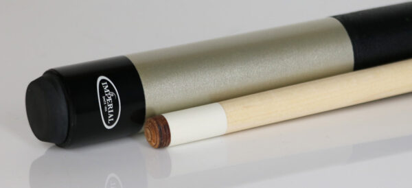 Imperial 13-753LW Vision Series Pool Cue - Grey with Linen Wrap - Image 2