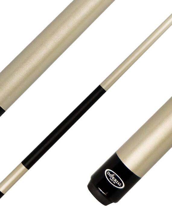 Imperial 13-753LW Vision Series Pool Cue - Grey with Linen Wrap