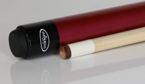 Imperial 13-754NW Vision Series Pool Cue - Red with No-Wrap - Image 5