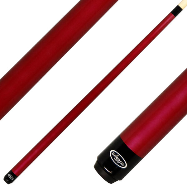 Imperial 13-754NW Vision Series Pool Cue - Red with No-Wrap
