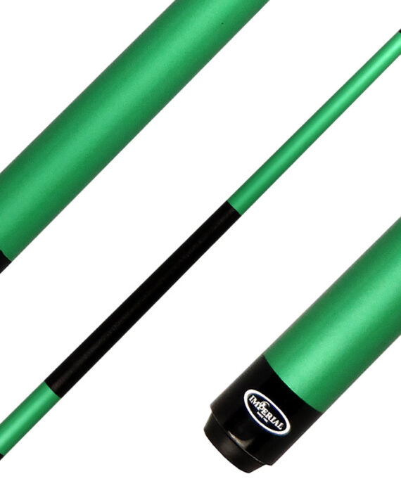 Imperial 13-757LW Vision Series Pool Cue - Green with Linen Wrap