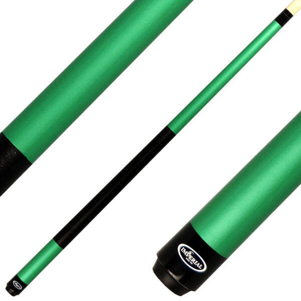 Imperial 13-757LW Vision Series Pool Cue - Green with Linen Wrap