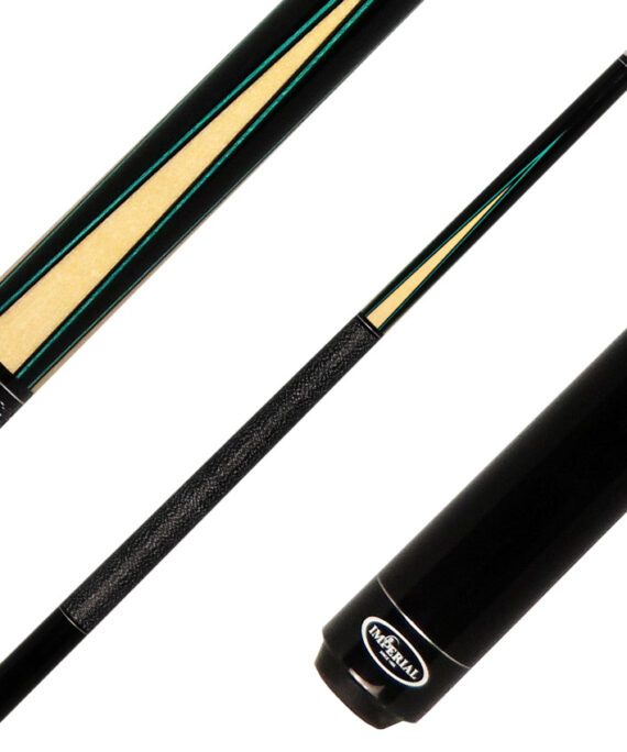 Imperial 13-780 Traditional Series Pool Cue - Black with 4 Natural Points