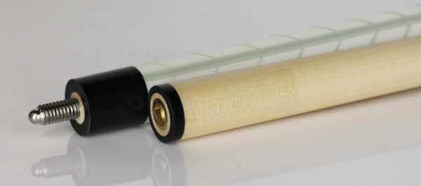 Imperial 13-790 Chevron Series Pool Cue - White with Linen Wrap - Image 3