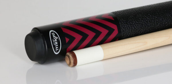 Imperial 13-792 Chevron Series Pool Cue - Pink with Leatherette Wrap - Image 2