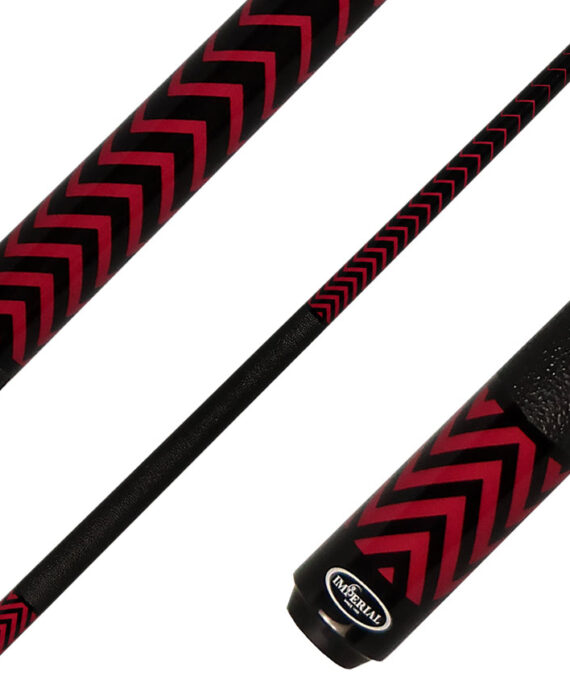 Imperial 13-792 Chevron Series Pool Cue - Pink with Leatherette Wrap