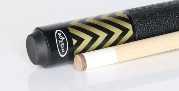 Imperial 13-793 Chevron Series Pool Cue - Gold with Leatherette Wrap - Image 5