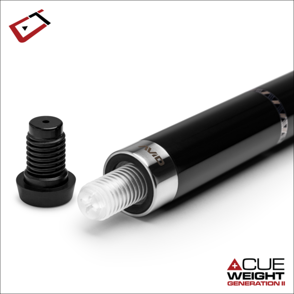 Cuetec AVID Surge Break Cue - Black and Gold - Image 2