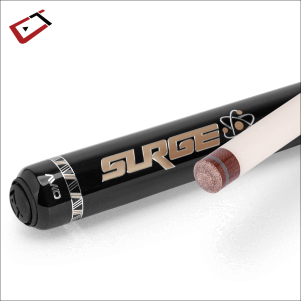 Cuetec AVID Surge Jump Cue - Black and Gold - Image 4