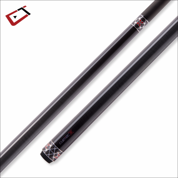 Cuetec 95-120 Cynergy X Raw Black No-Wrap Cue - Image 2