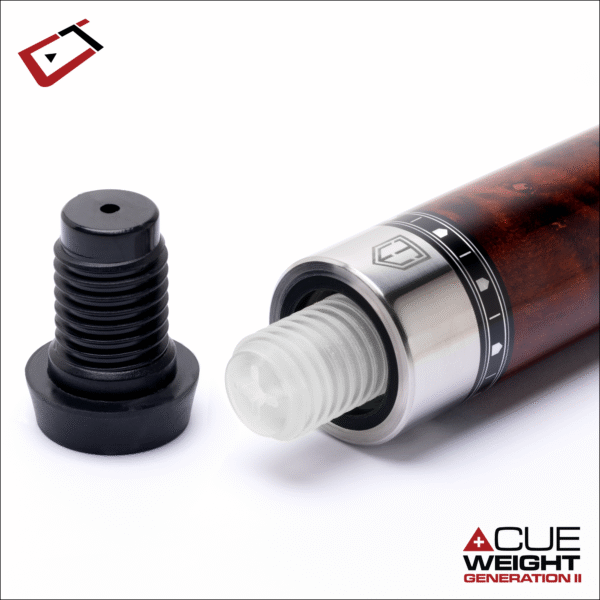 Cuetec 95-112NW Cynergy Truewood  Mappa Burl 2 Play Cue - 12.5mm - Image 7