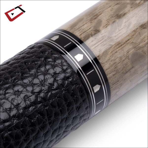 Cuetec 95-110LTWS Cynergy Truewood Sycamore 2 Leather Wrap Play Cue - 11.8mm - Image 5
