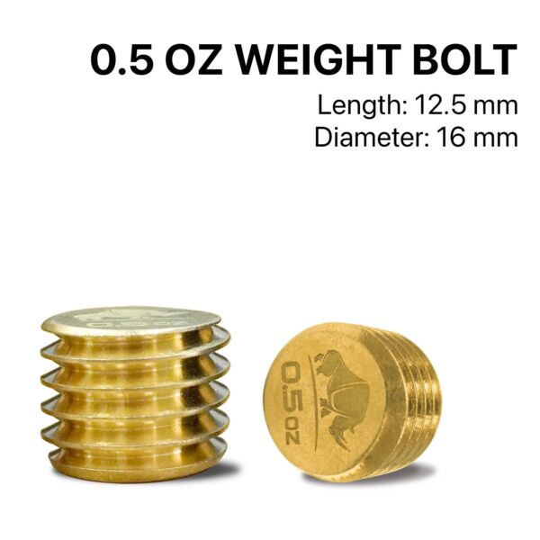 Rhino Weight Bolt Kit - Total 2.60oz - Image 5