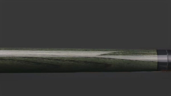 Elite ELBJGY Break/Jump Cue - Grey Stain and Birdseye Maple - Image 2