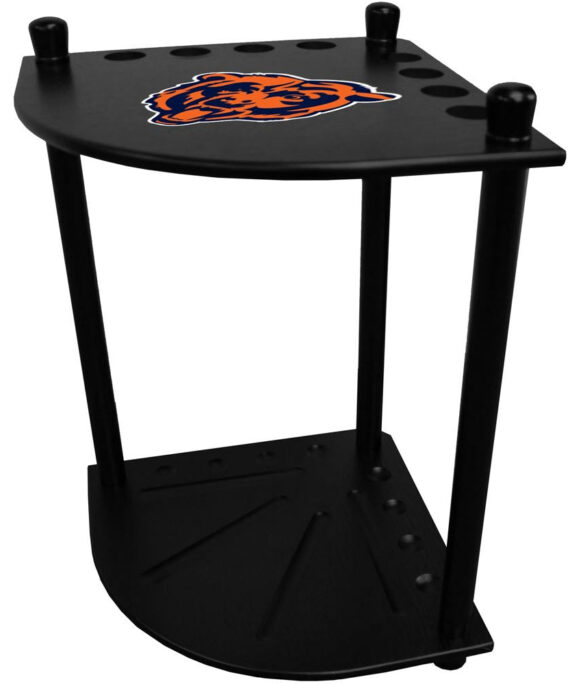 Chicago Bears Corner Cue Rack