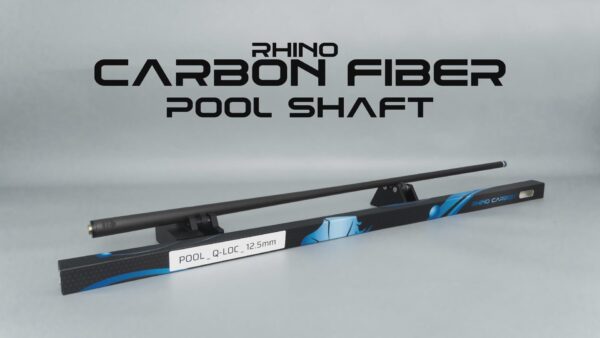 Rhino - 30" - Q-Loc Carbon Pool Cue Single Shaft - 12.5mm - Image 2