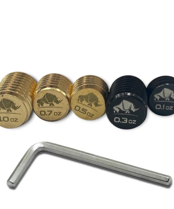 Rhino RCWBKIT Weight Bolt Kit - 2.60oz. Total