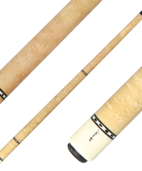 Schon STL1 Light Stained Birdseye Maple Pool Cue - STL1SPBELS