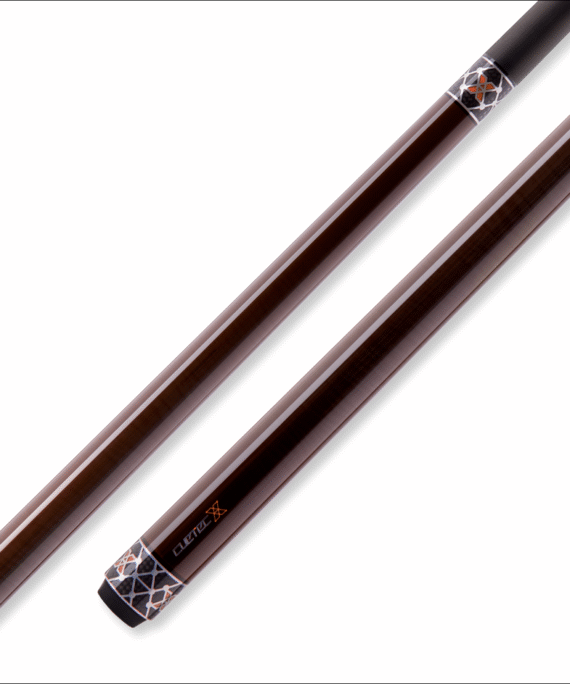 Cuetec 95-122 Cynergy X Amber No-Wrap Cue