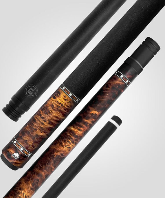 Rhino RCGWTYLW G-W Series Pool Stick - Thuya with Ostrich Leather Wrap