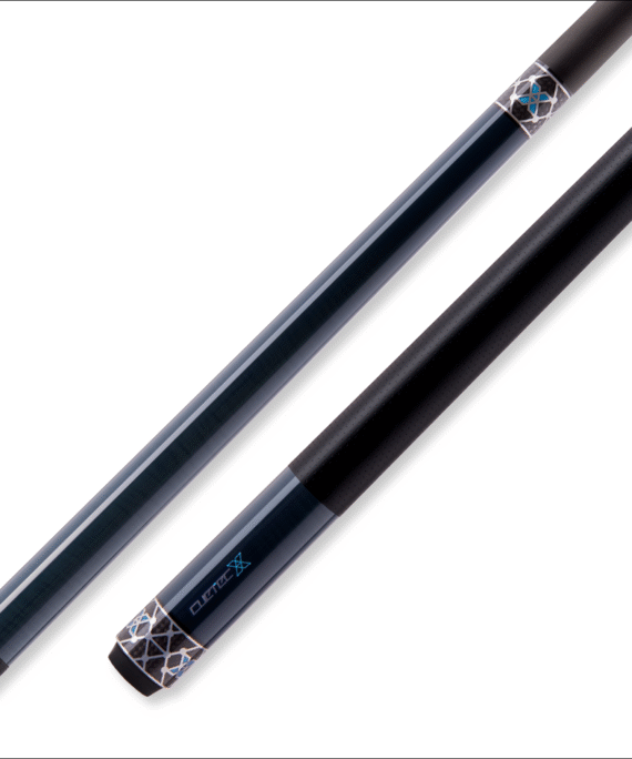 Cuetec 95-121U Cynergy X Lagoon Pool Cue with Black Poly Wrap