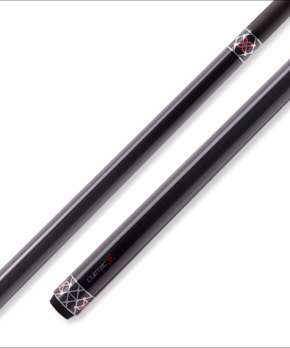 Cuetec 95-120 Cynergy X Raw Black No-Wrap Cue