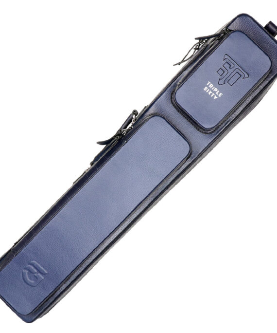 Triple 60 T60FG4X8SCBR Fedor Gorst Limited 4X8 Custom Two-Tone Blue Leather Butterfly Soft Cue Case