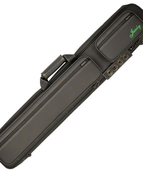 Jacoby Silver Fox Butterfly 4x8 Soft Cue Case - Green