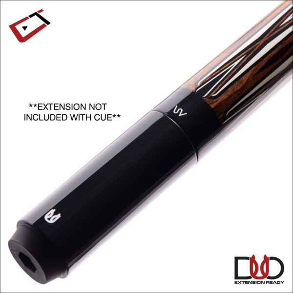 Cuetec Avid Proof Cue - Brown Leather Wrap - Image 6