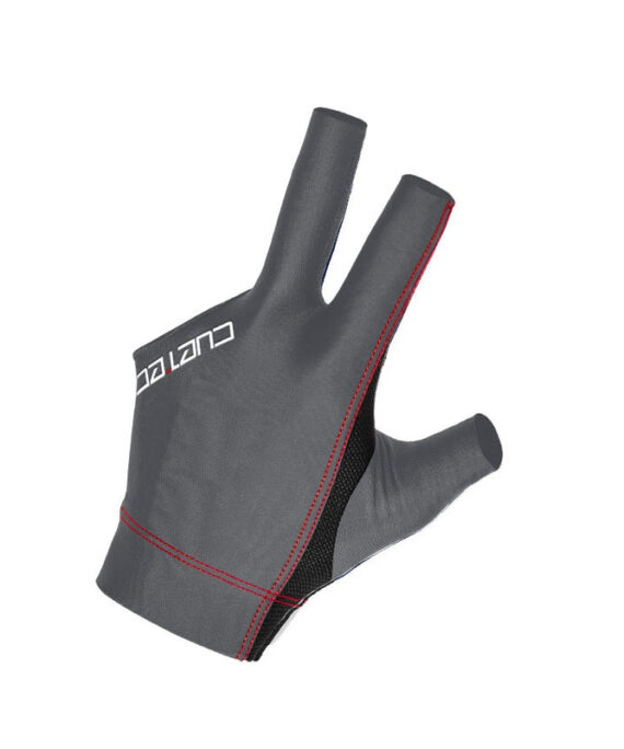 Cuetec Axis Speed Grey Billiard Glove - Left Bridge Hand