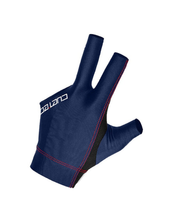 Cuetec Axis Navy Billiard Glove - Left Bridge Hand
