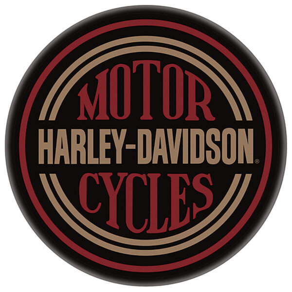 Harley Davidson Pub Table - Circle Logo Cafe Table - Image 2