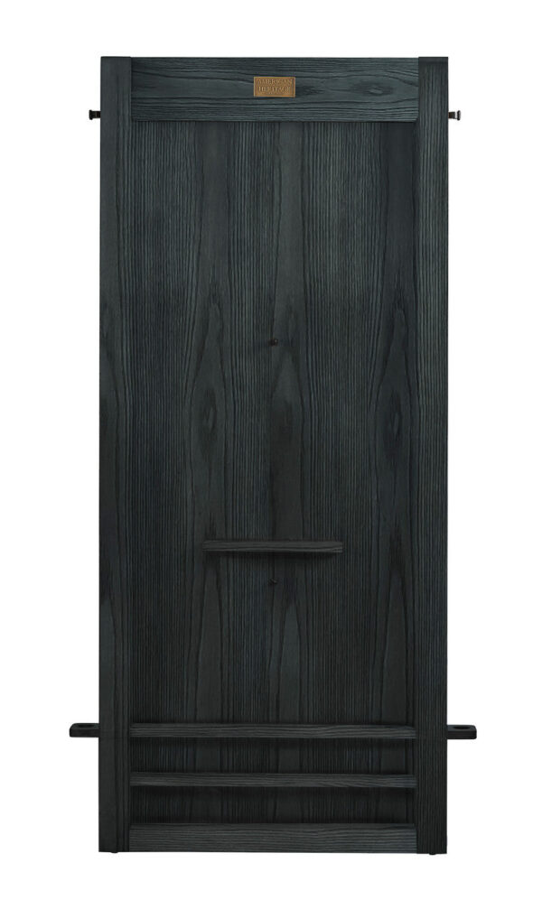 Alta Cue Rack Wall Mount 6 Cues - Black Ash - Image 4