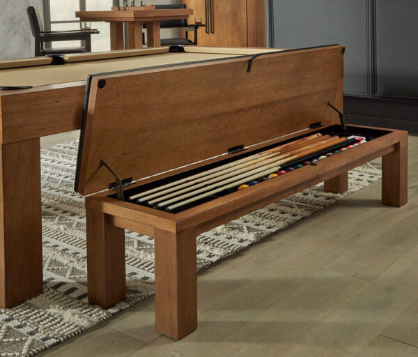 Alta Multi Functional Bench - Brushed Walnut - Image 5