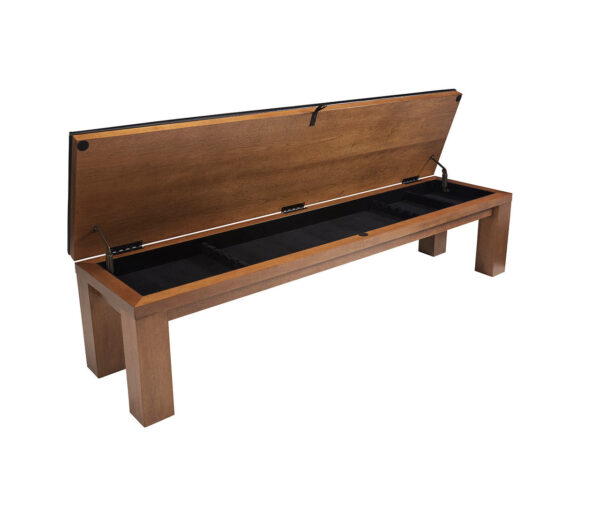 Alta Multi Functional Bench - Brushed Walnut - Image 3