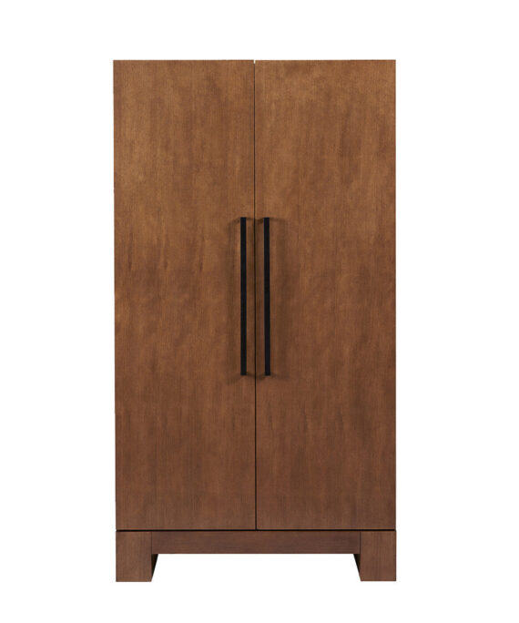 Alta Wine Cabinet - Brushed Walnut