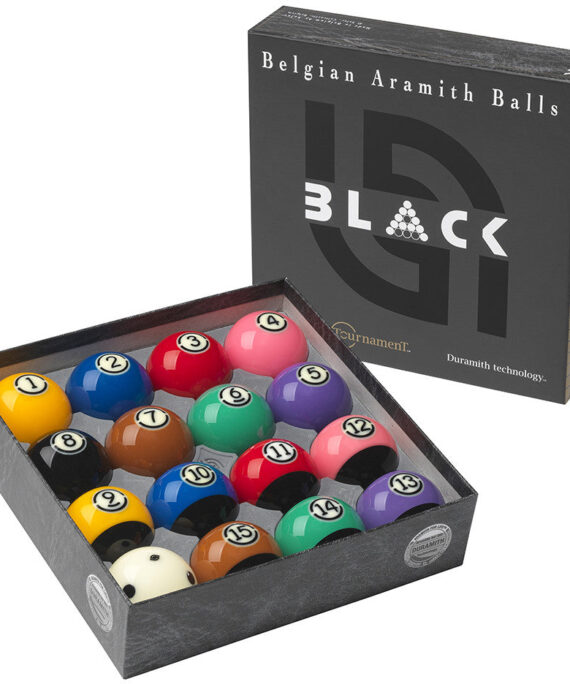 Aramith Pool Balls - Tournament Black