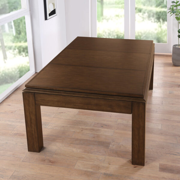 Albany 7 Foot Pool Table with Dining Top Brown Walnut - Image 6