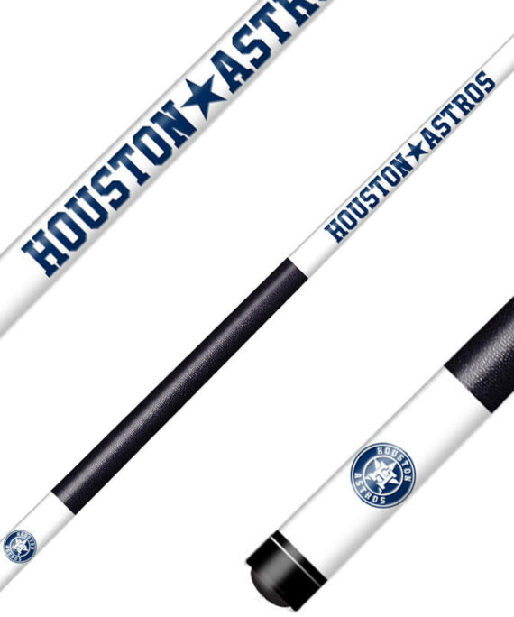 Houston Astros Cue Laser Etched Billiard Cue
