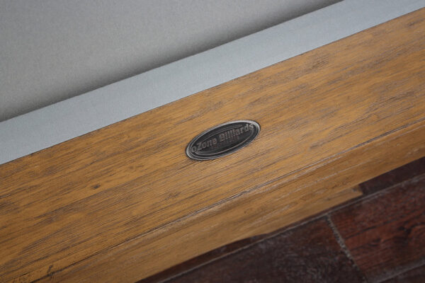 Atlanta 8 Foot Pool Table Pine Weathered Brown - Image 3