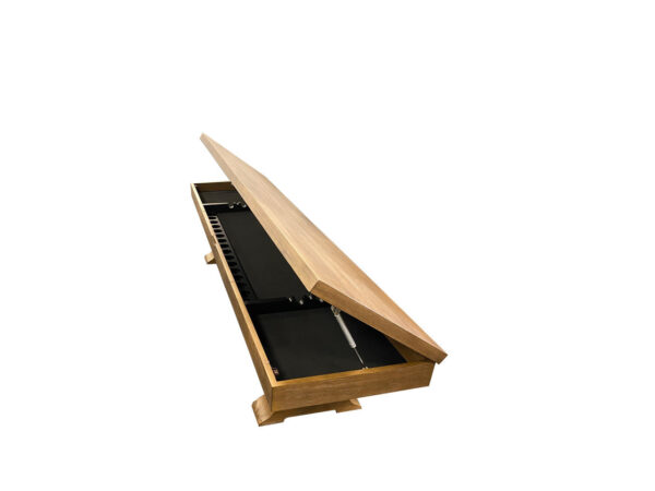 Atlanta Bench Pine Weathered Brown - Image 3