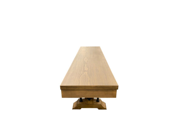 Atlanta Bench Pine Weathered Brown - Image 4