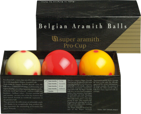 Super Aramith Pro Cup Carom Ball Set - Image 2
