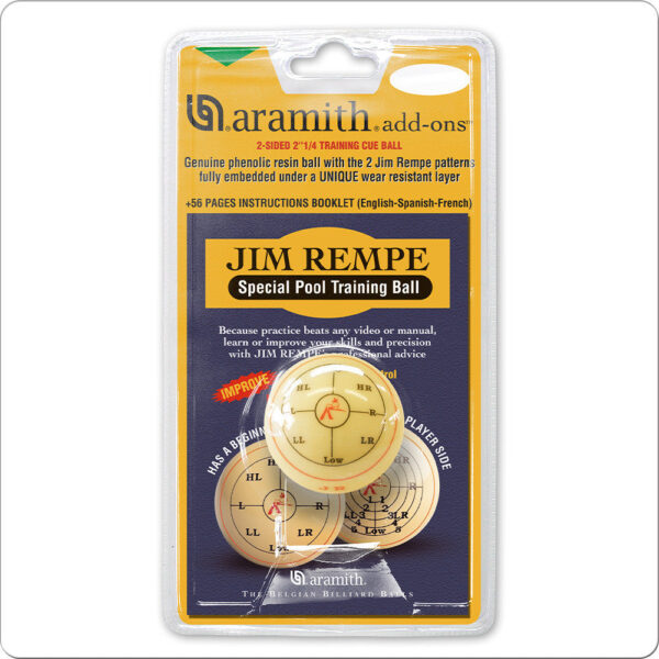 Jim Rempe Training Pool  Ball - Image 2
