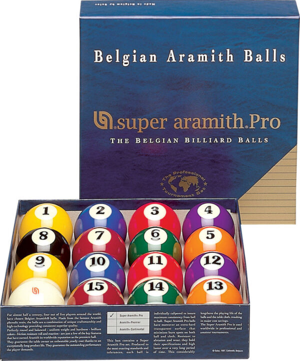 Super Aramith Pro Pool Balls - Image 2